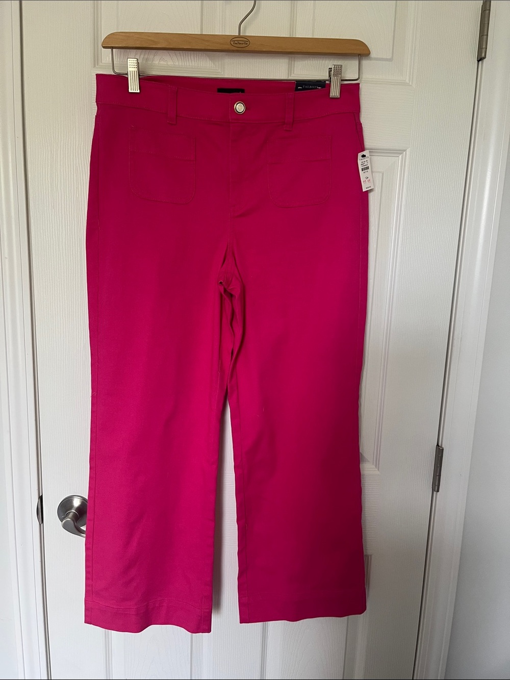 Talbots Hot Pink Classic Jean Trouser